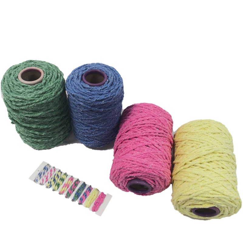 Trapeador de algodón mezclado multicolor