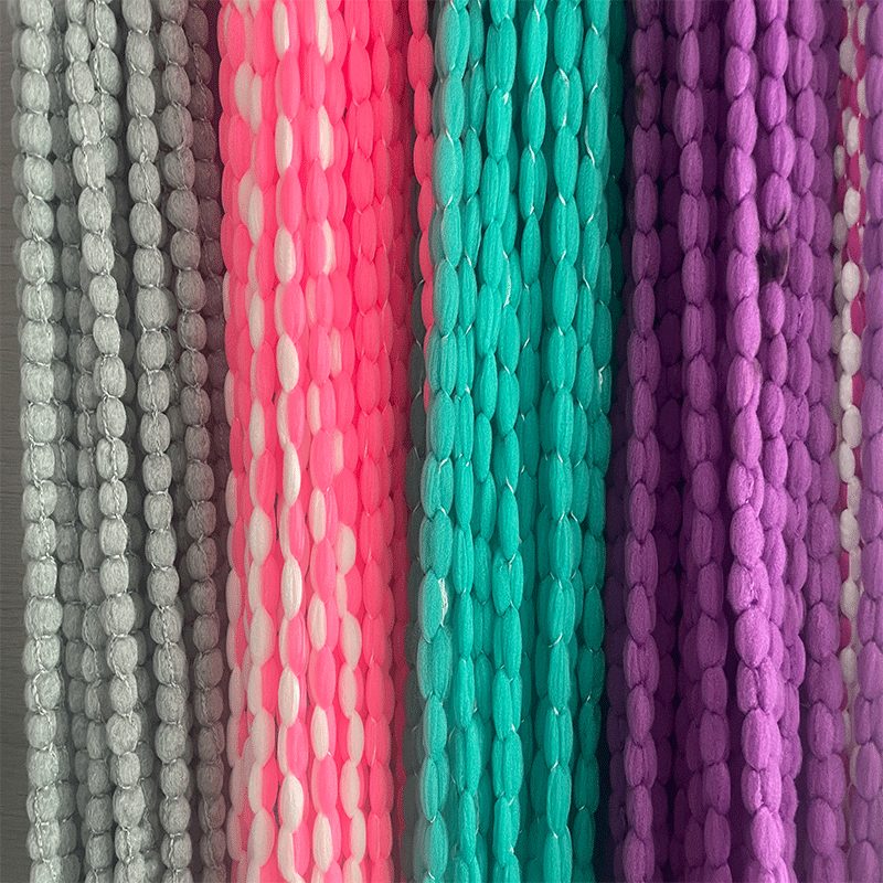 Hilo de fregona de microfibra de cuerda de cadena